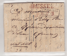 BELGIQUE  1829  PAYS BAS PAR VALENCIENNES  AVEC CORRESPONDANCE - 1815-1830 (Période Hollandaise)
