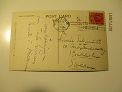 1930  CANADA NIAGARA FALLS  ONTARIO TO SWEDEN   , OLD POSTCARD  , 0 - Cartas & Documentos