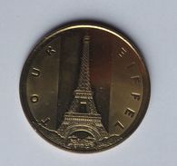 FRANCE Paris Eiffel Tower Tour 1996-2016 Commemorative Token Coin Meddalion - Euro Der Städte