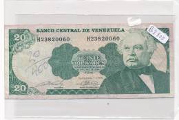 Billets - B2800-Vénézuela - 20 Bolivares 1989 (type, Nature, Valeur, état... Voir  Double Scans)-Envoi Gratuit - Venezuela