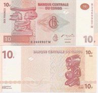 Congo P-93 10 Francs 2003  UNC - Democratic Republic Of The Congo & Zaire