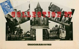 87 - ORADOUR Sur VAYRES - 5 VUES SOUVENIR - CARTE VOYAGEE 1953 Pour PORTIER à JAUREZAC - Oradour Sur Vayres