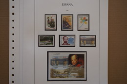 ESPAÑA SPAIN ESPAGNE (2003) - Complete Year - Mint Stamps, Blocs, Booklets Mounted On Leuchtturm Sheets - Ganze Jahrgänge