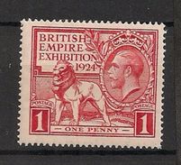 UK GB Yv 171 1p Red Mint * - Neufs