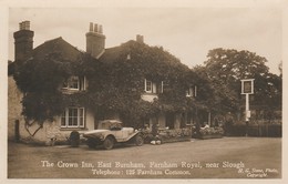 EAST BURNAM - The Crown Inn , Farnham  Royal , Near Slough   ( Belle Voiture Ancienne ) - Altri & Non Classificati