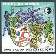 212 FRANCE CNEP 1998 - Yvert 26 - COUPE DU MONDE Foot Lyon - Feuillet Numerote - Neuf (MNH) Sans Trace De Charniere - CNEP