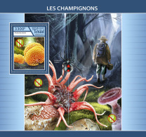 CHAD 2017 ** Spider Spinne Mushrooms Araignée S/S - OFFICIAL ISSUE - DH1746 - Araignées