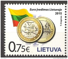 2015 Litauen Lietuva  EURO  Mint - Idee Europee