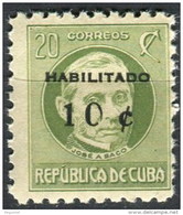 Cuba 0531 ** MNH. 1960 - Unused Stamps