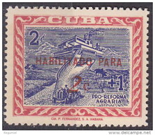 Cuba 0518 ** MNH. 1960 - Unused Stamps