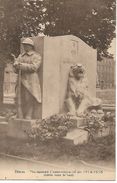 DISON  MONUMENT COMMEMORATIF   DE 1914 - 1918  COTES VERS LE SUD - Dison
