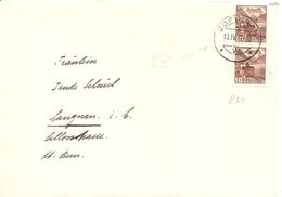 Schweiz, 1942, Brief, Zofingen, Rollenmarken-Paar Mit Korrekturzahn, Siehe Scans! - Rollen