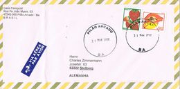 26344. Carta Aerea PILAO ARCADO (BA) Brasil 2000 A Germany - Covers & Documents