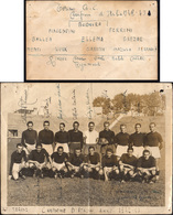 1 IL GRANDE TORINO STAGIONE 1942/43 - Fotografia Dell'epoca Con La Formazione Vincitrice Del Primo Scu... - Autographes