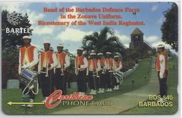 BARBADOS - BAND OF THE BARBADOS DEFENCE FORCE - 88CBDA - Barbados (Barbuda)