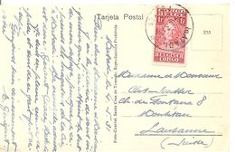 Belgisch Kongo, 1931, Postkarte, Matadi Nach Lausanne , Siehe Scans! - Cartas & Documentos