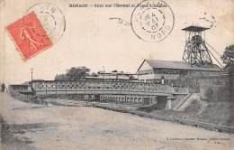 Denain     59          Pont Sur L'Escaut Et La Fosse L'Enclos       (voir Scan) - Denain