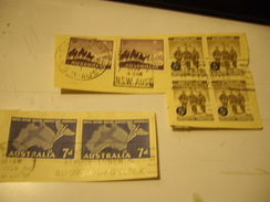 AUSTRALIE Stamp Sur Papier Obliteration A Voir - Poststempel