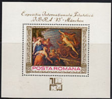 A1163 ROMANIA 1973, SG MS3998 'IBRA Munchen 73' Intl Stamp Exhibition, MNH - Sonstige & Ohne Zuordnung