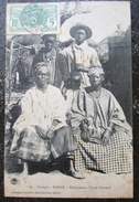 Senegal Cultivateurs Types Cereres  Cpa Timbrée 1908 - Sénégal