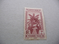 TIMBRE  MARTINIQUE   TAXE   N  21     COTE  3,00  EUROS   NEUF  TRACE  CHARNIERE - Postage Due