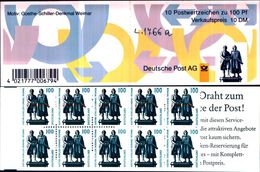 85311) GERMANIA  Goethe-schiller L.1776 Nuovo - 1° Giorno – FDC (foglietti)