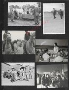 MILITARIA LOT DE 6 PHOTOS MILITAIRE  SOLDATS ALGERIE EL ARICHA  1958 / 59 ECT : - Guerra, Militari