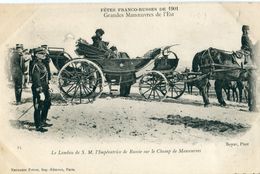 51 - Bétheny :  Fêtes Franco-Russes De 1901 - Grandes Manoeuvres De L' Est - N° 25 - Bétheny