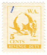 (I.B) Australia - Western Australia Revenue : Duty Stamp 5c - Zonder Classificatie