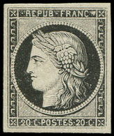 * EMISSION DE 18493a   20c. Noir Sur Blanc, Grande Fraîcheur, TB - 1849-1850 Ceres