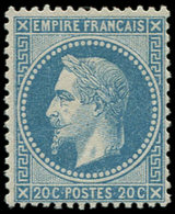 ** EMPIRE LAURE29A  20c. Bleu T I, TB - 1863-1870 Napoléon III Lauré