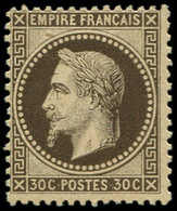 * EMPIRE LAURE30b  30c. Brun Noir, Assez Forte Ch. Mais Néanmoins Très Frais Et TB. C - 1863-1870 Napoléon III Lauré