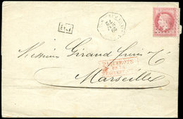 Let POSTE MARITIMEN°32 80c. Rose Obl. ANCRE S. LSC, Càd Octog. CONSTANTINOPLE P.FR.U N°2 29/5/72, TB - Poste Maritime