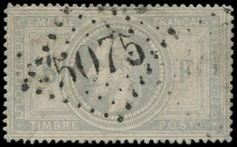 LETTRES ET OBLITERATIONS D'ALGERIEN°33 Obl. GC 5075 De Tlemcen, Défx, B/TB - 1849-1876: Période Classique