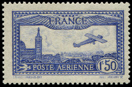 * POSTE AERIENNE6b  Vue De Marseille, 1f.50 Outremer VIF, TB. S - 1927-1959 Neufs