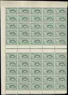 ** PREOBLITERES44  Merson, 45c. Vert Et Bleu, PANNEAU De 50, TB - 1893-1947