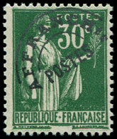 ** PREOBLITERES69  Paix, 30c. Vert, Bon Centrage, Frais Et TTB. C - 1893-1947