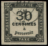 TAXE6   30c. Noir, Obl. Càd, TB - 1859-1959 Neufs