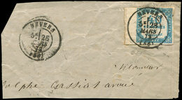 TAXE7   40c. Bleu, Bdf, Obl. Càd T17 NEVERS 28/3/72 Sur Fragt, TB - 1859-1959 Neufs