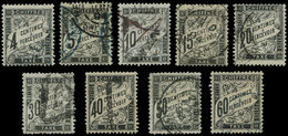 TAXE13/21, Type Duval, Tous Obl., TB - 1859-1959 Neufs