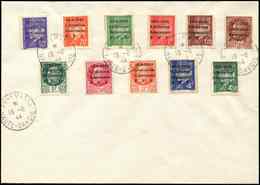 Let TIMBRES DE LIBERATIONANNEMASSE 1/11 : Obl. 18/8/44 S. Enveloppe, TB - Libération