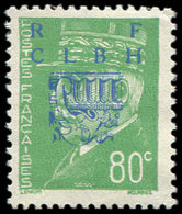 (*) TIMBRES DE LIBERATIONDECAZEVILLE 12 : 80c. Vert, NON EMIS, TB, Signé Mayer - Libération