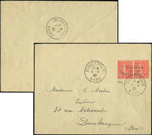 Let Spécialités DiversesGUERRE DUNKERQUE Poste N°199 PAIRE Obl. Dunkerque 6/8/40 S. Env., Arr. Dunkerque Le 7/8, TB. Br - Guerre (timbres De)