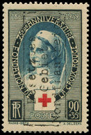 * Spécialités DiversesGUERRE COUDEKERQUE Poste N°422 : 90c. + 25c., Croix Rouge, TB - Guerre (timbres De)