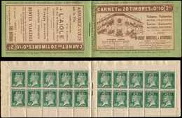 ALGERIE 1 : Pasteur, 10c. Vert, S. 49-B, AUTOMOBILE, Fraîcheur Postale, TB - Autres & Non Classés