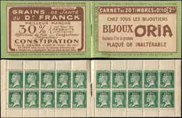 ALGERIE 1A : Pasteur, 10c. Vert, S. 49-C, ORIA, TB - Autres & Non Classés