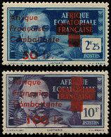 ** A.E.F. 165/66 : Qqs Rouss. Sinon TB - Autres & Non Classés