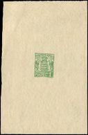 (*) MONACO 73 : Armoiries, 1c., épreuve D'artiste En Vert, TB - ...-1885 Préphilatélie