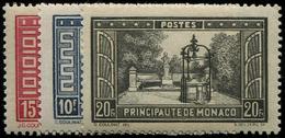 ** MONACO 119/34 : Paysages, 17 Valeurs, TB - ...-1885 Préphilatélie