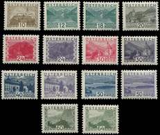 ** AUTRICHE 405/18 : Série Courante De 1932, Petits Formats, TB - Andere & Zonder Classificatie